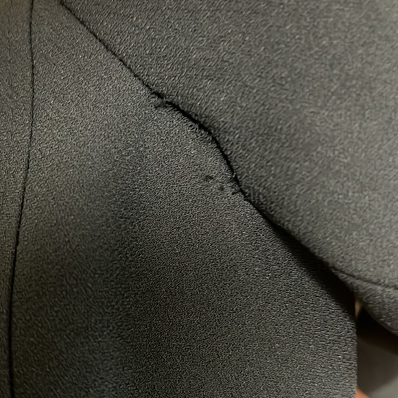 Kasper Essentials ASL Petites Navy Blazer Sz 4P - Picture 5 of 5